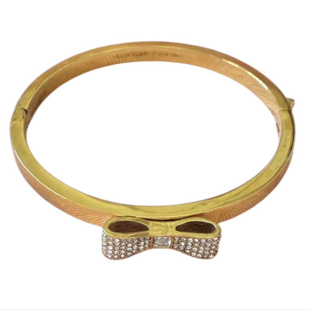 Kate spade Gold Bow Bracelet. Like new!